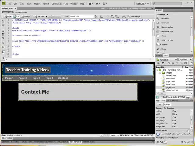 Forms with HTML,CSS and PHP 1|05 Form layout/content on Vimeo