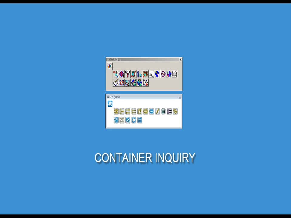 Container Inquiry - Cerner Upgrade on Vimeo