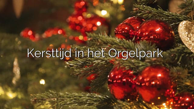 Kersttijd in het Orgelpark