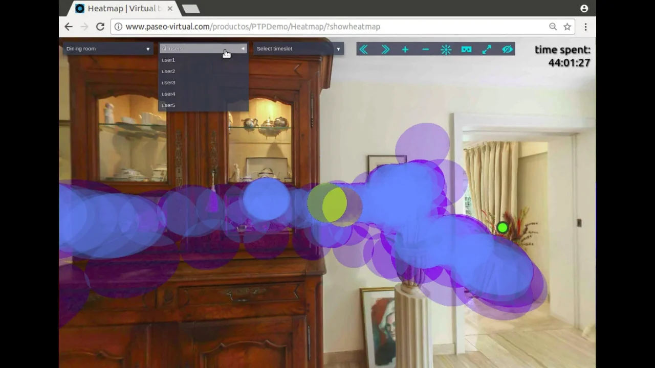 Heatmap on Vimeo