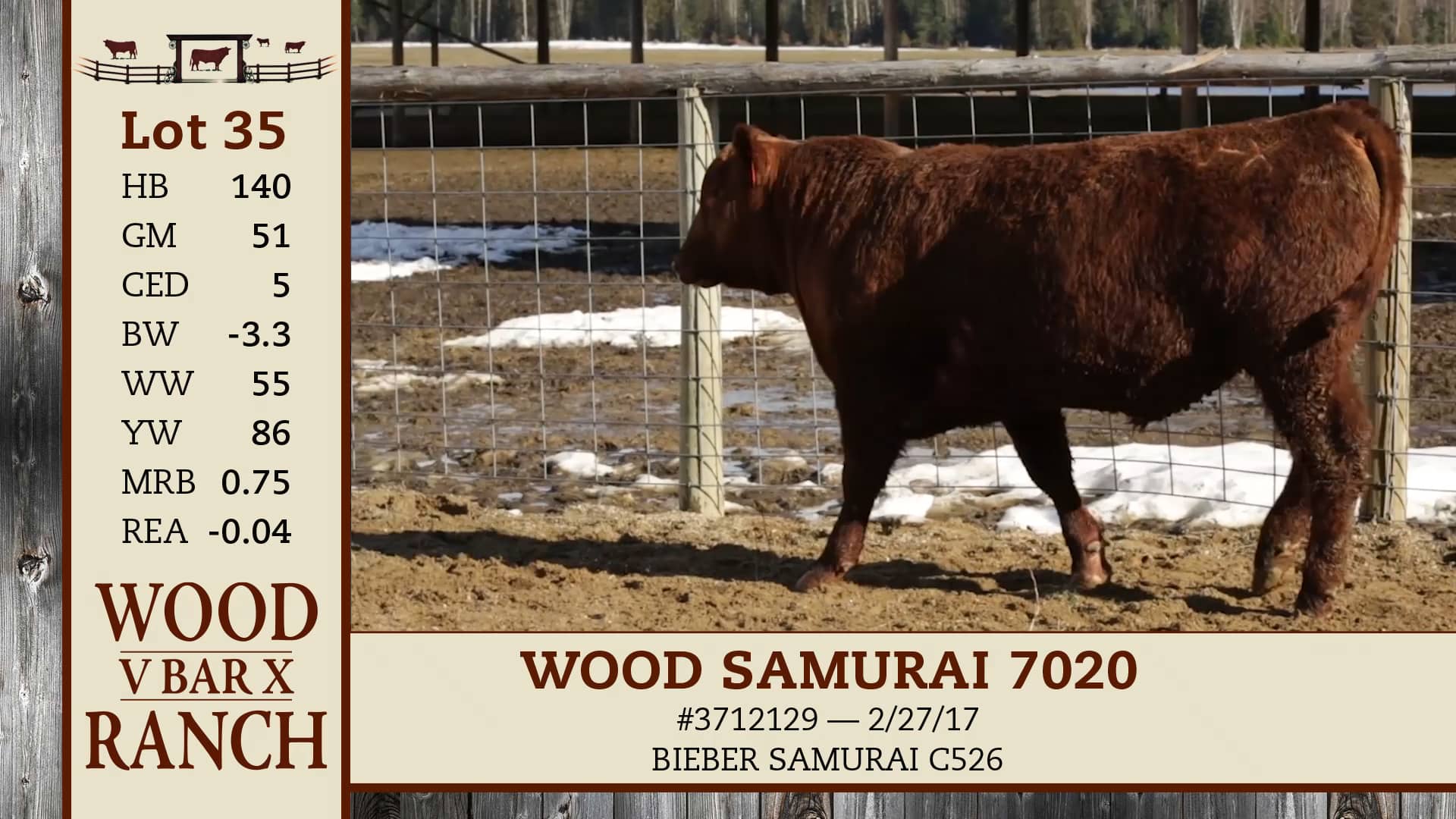 35 Wood V Bar X Ranch on Vimeo