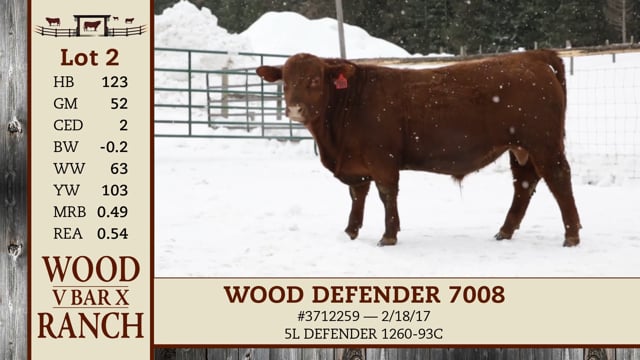 Lot #2 - WOOD DEFENDER 7008