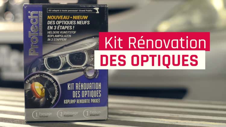 Kit de réparation pour feu PROTECH Kit rénovateur des optiques 3