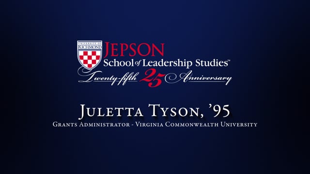 Juletta Tyson, ’95 Grants Administrator, Virginia Commonwealth University