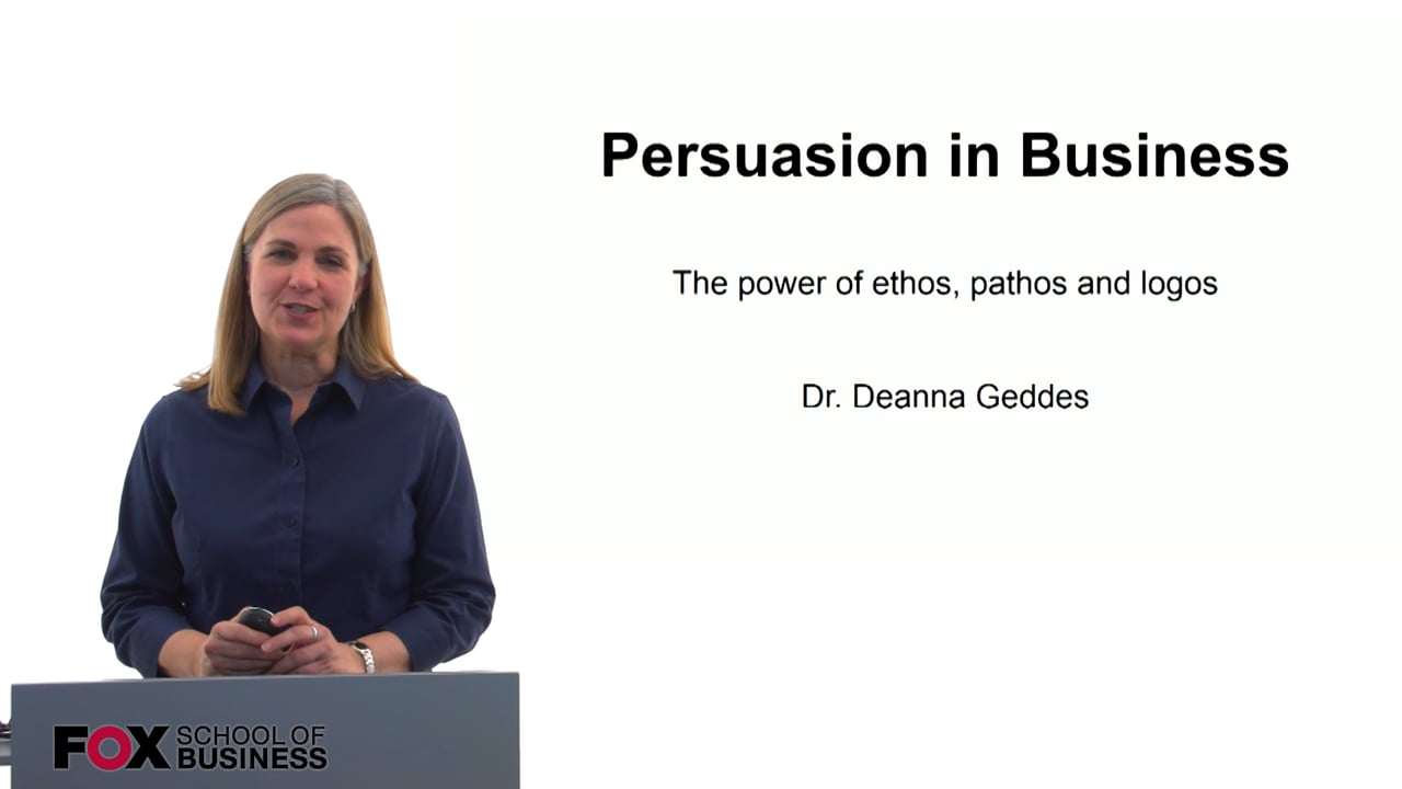 Persuasion in Business