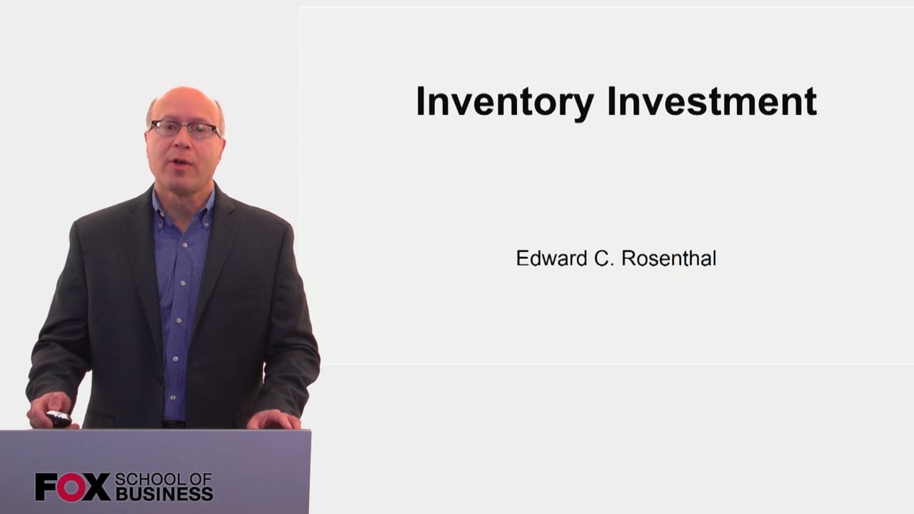 Inventory Investment