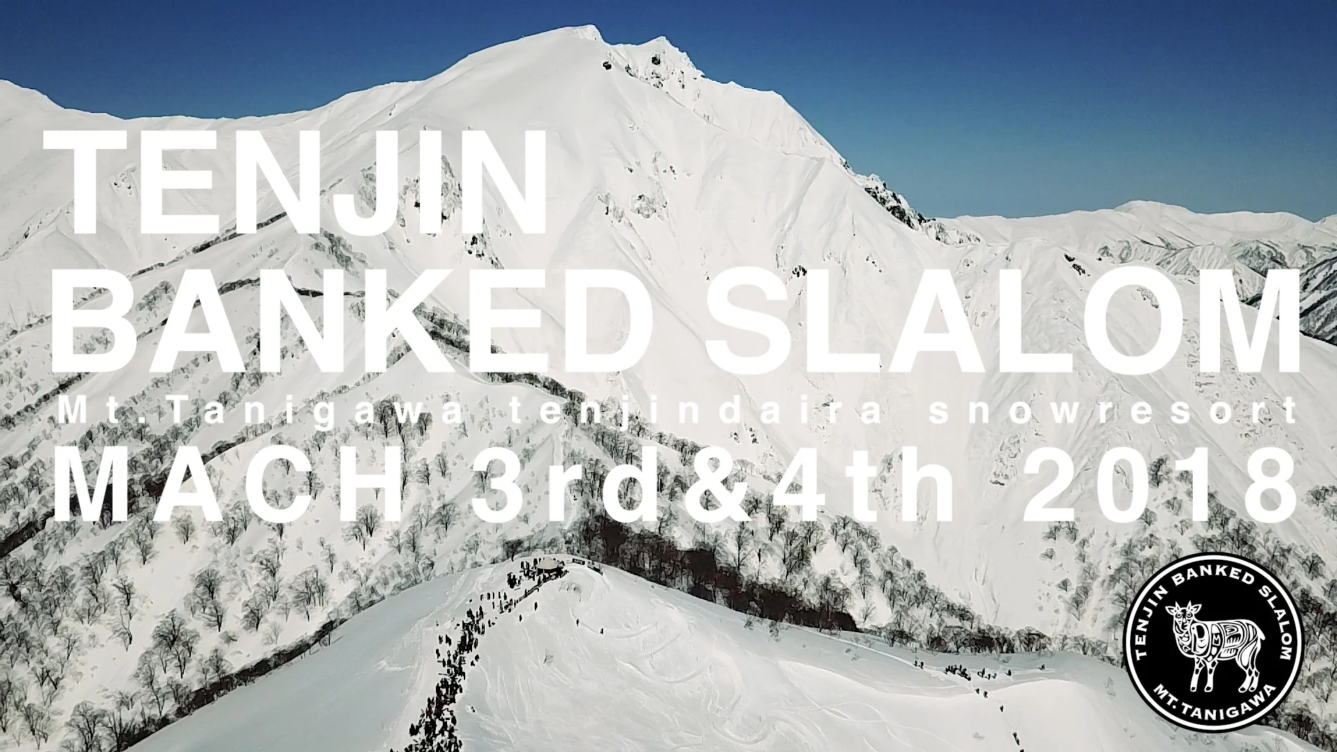 非売品TENJIN BANKED SLALOM 谷川岳　キャップ　天神　バンクド 非売品TENJIN BANKED SLALOM 谷川岳 キャップ 天神 バンクド