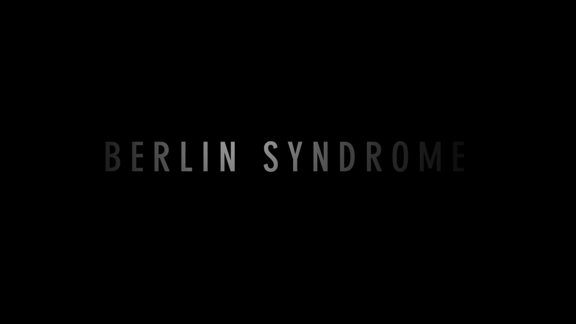 Berlin Syndrome - Unofficial Trailer