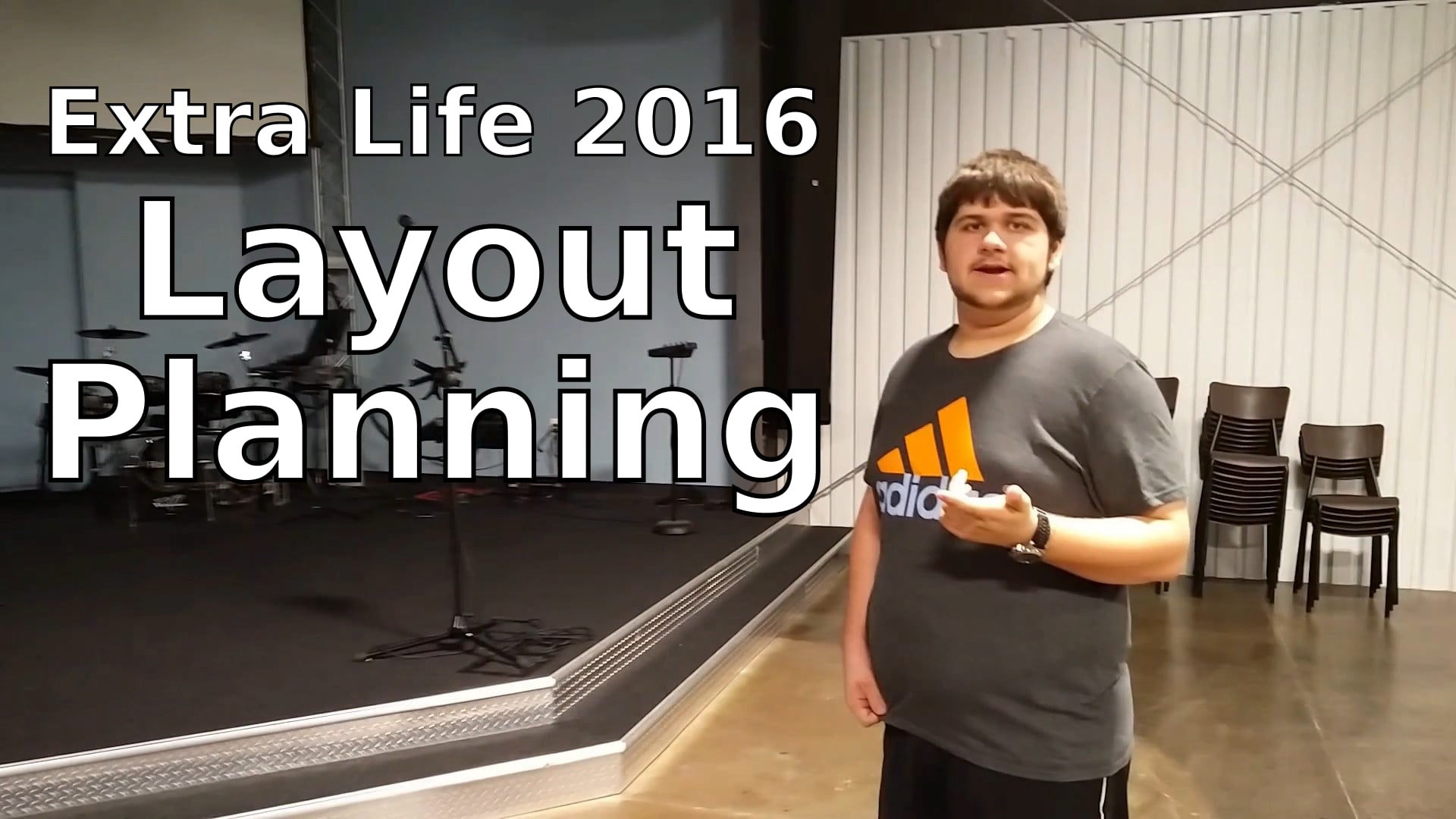 Layout Planning - Extra Life 2016 BTS