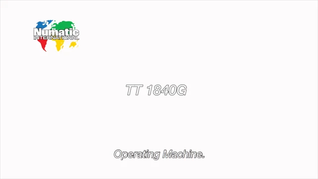 NUMATIC TT1840 Fregadora eléctrica a cable de conductor acompañante