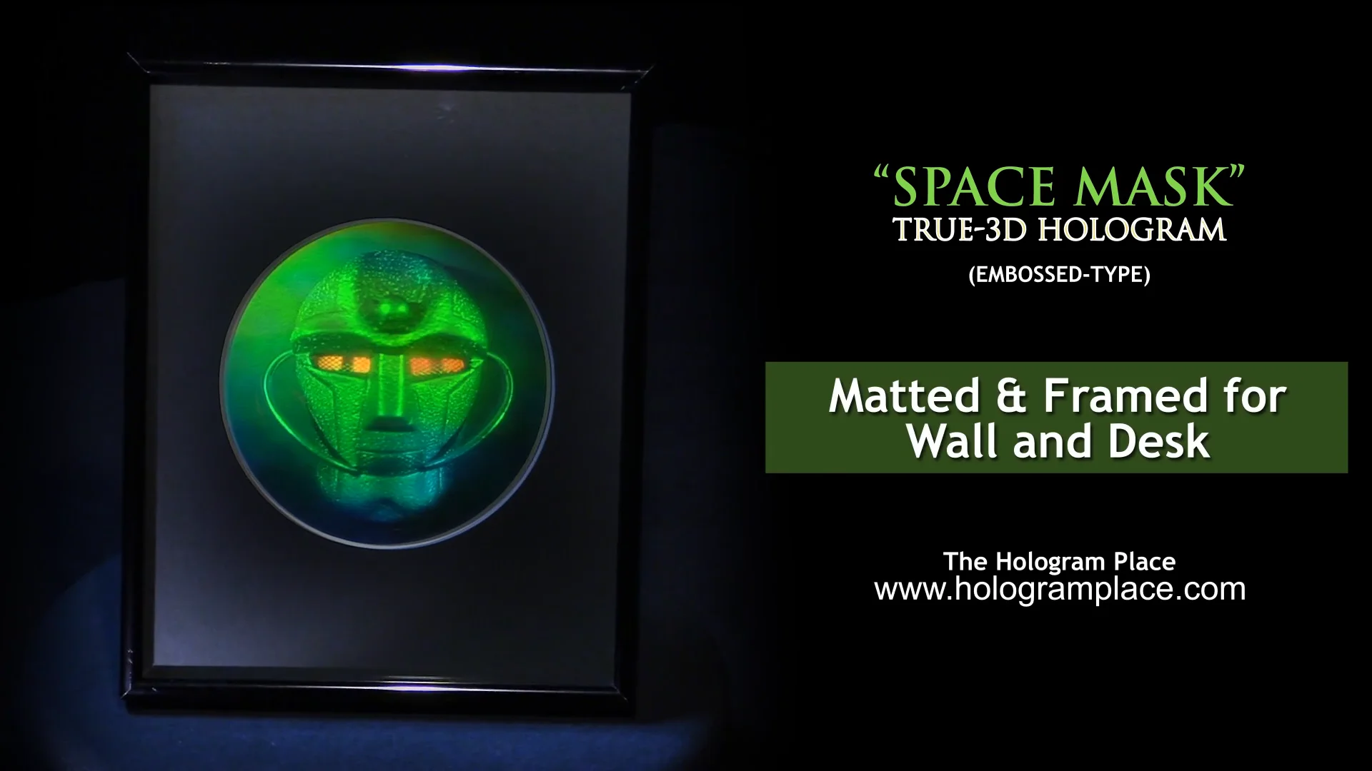 【希少品】映画 マスク THE MASK ポラロイド 3Dホログラムステッカー 3D Space Mask Hologram Picture (FRAMED), Collectible EMBOSSED Type