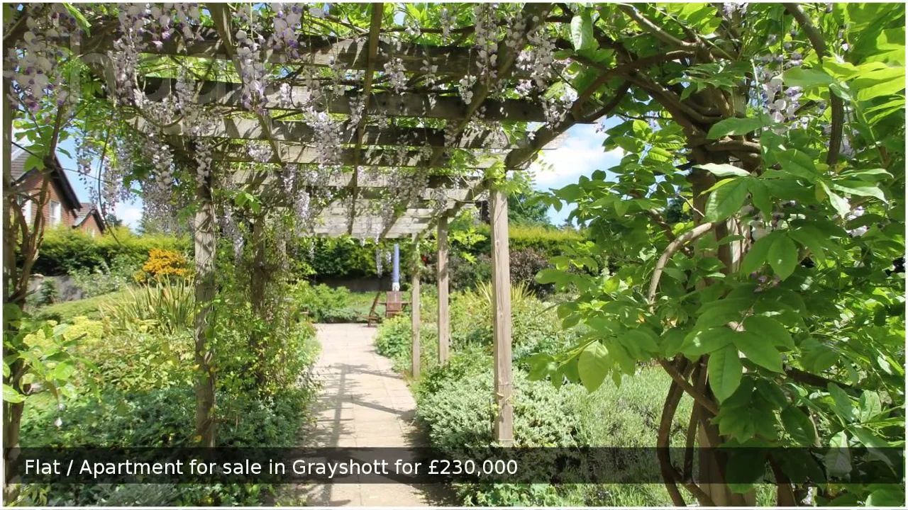 Flat / Apartment for sale in Grayshott for £230,000 on Vimeo