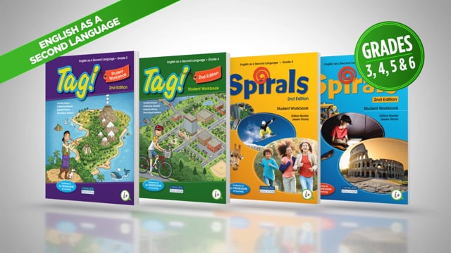 Discover the second edition of Tag! and Spirals - ESL - Grades 3, 4, 5 & 6