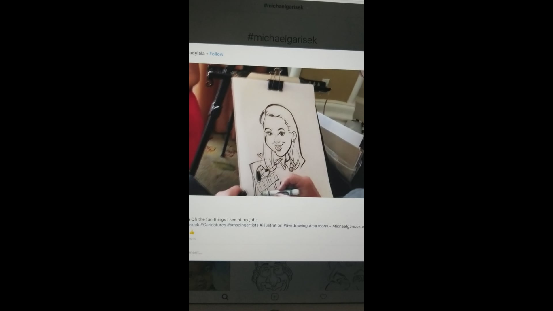 Promotional video thumbnail 3 for Michael Garisek Caricaturist