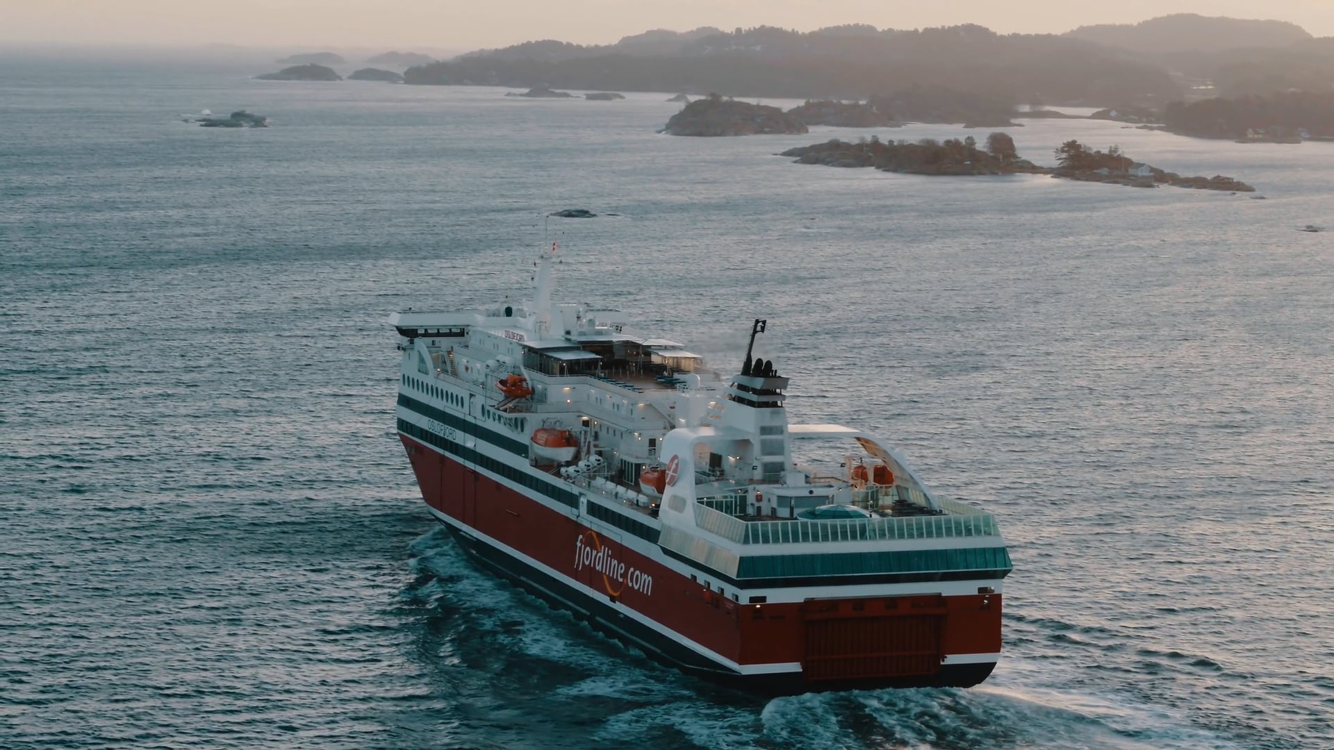 Aerials Fjordline Commercial | Above Media