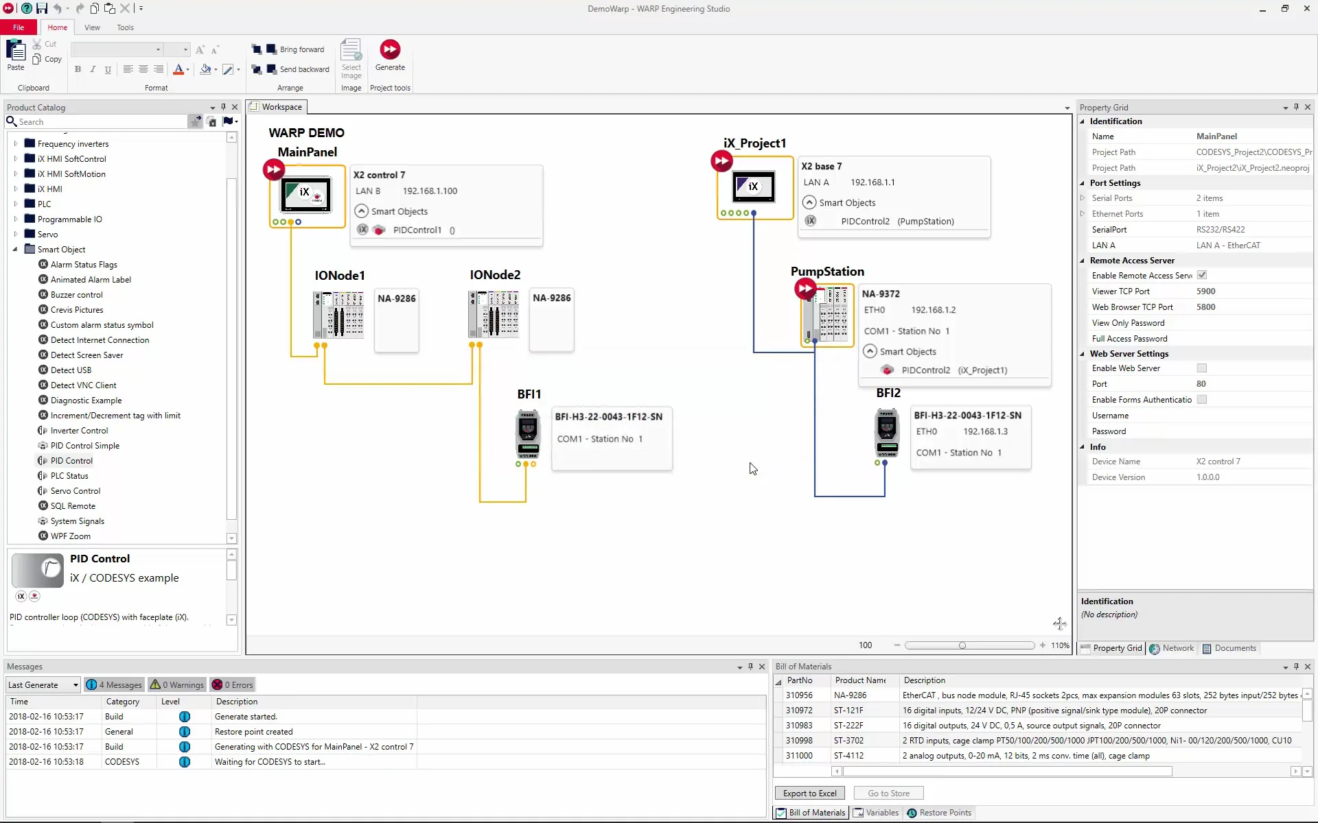 Integrated Codesys Control Solutions In Warp Engineering Studio Video