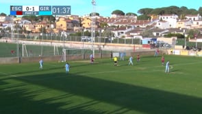 Fc L'Escala 1 - 2 Girona c P2