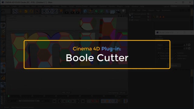 Не работает boole cinema 4d