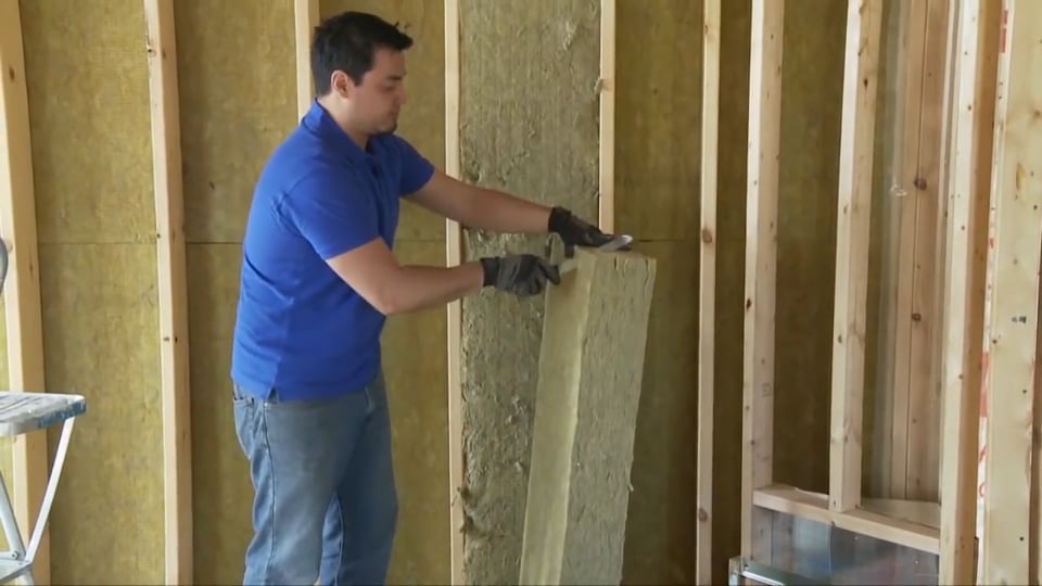 Comfortbatt® semi-rigid batt insulation for thermal resistance in wood and  steel framing