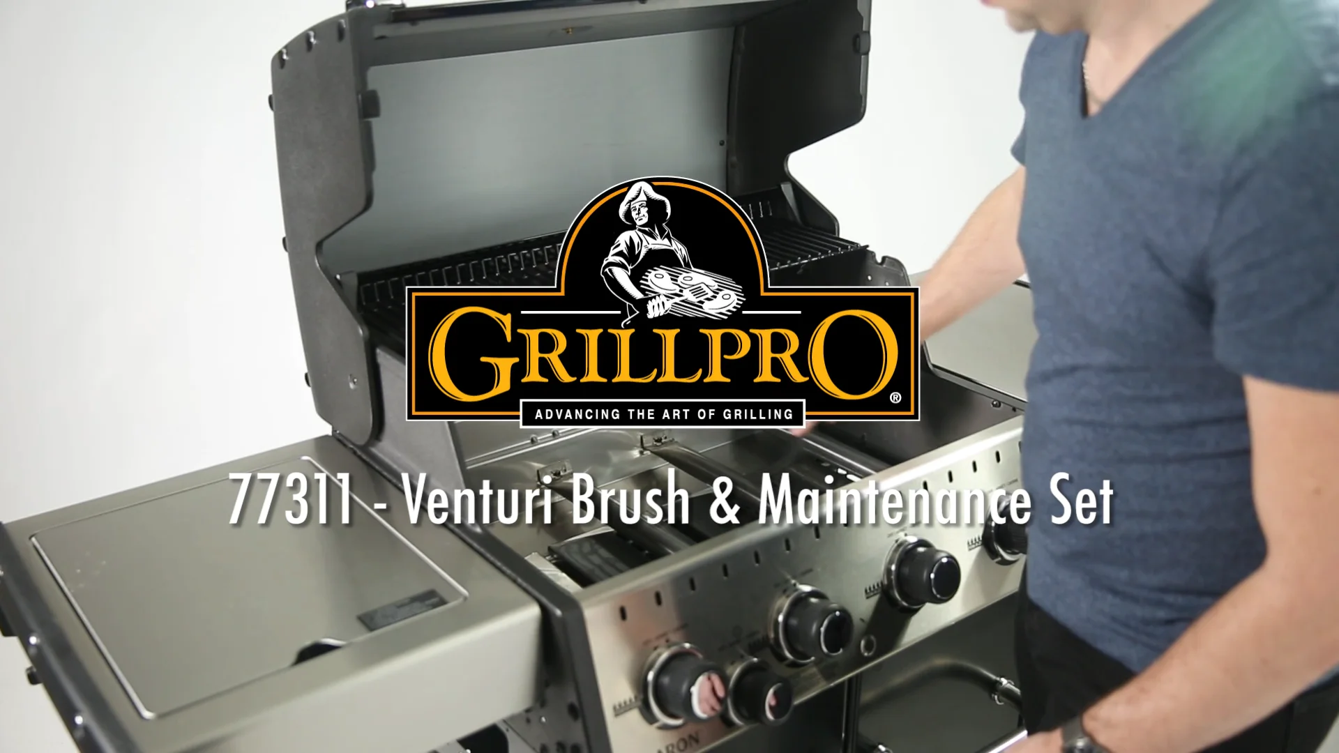 GrillPro Venturi Brush Maintenance Set