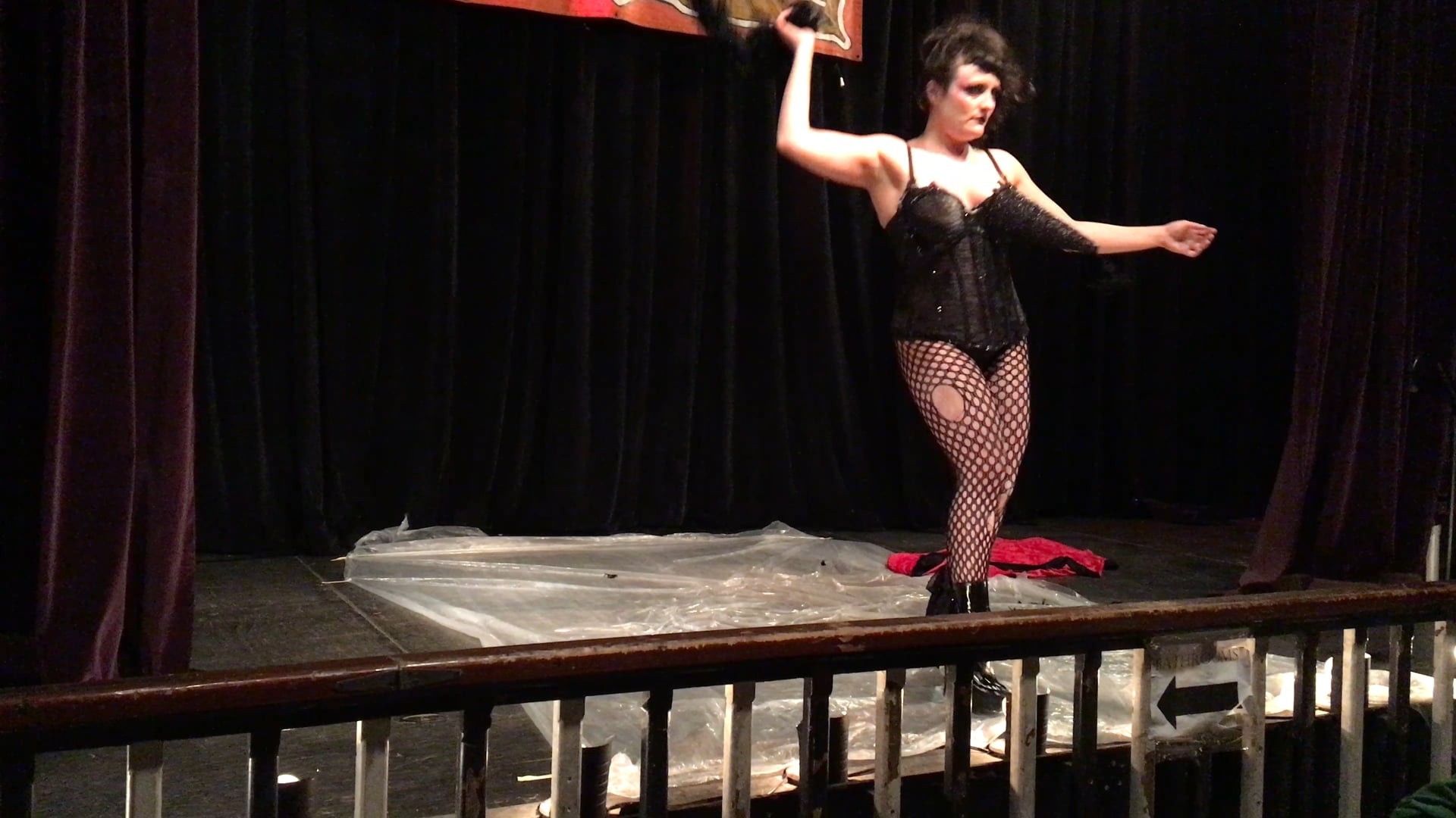 Tila Von Twirl Performs Erotica at Coney Island
