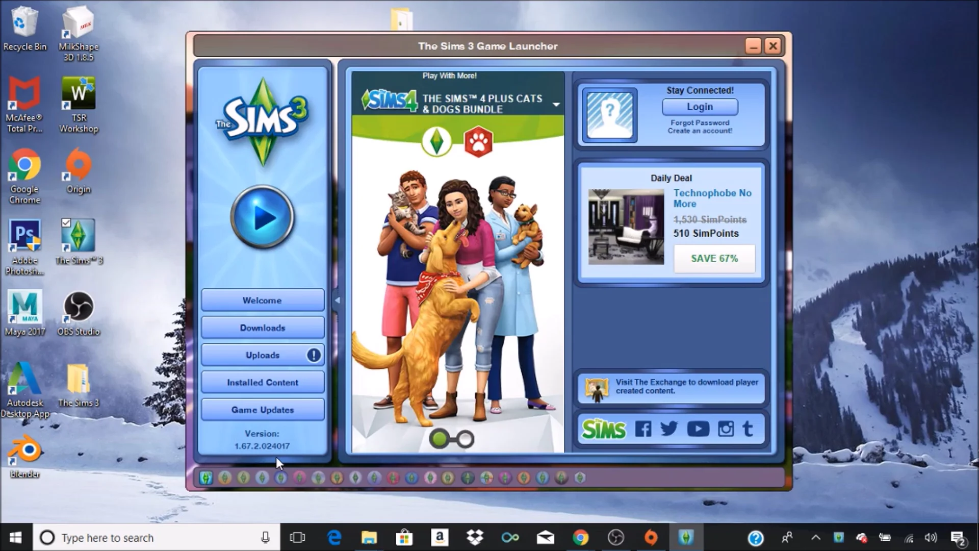 Mod The Sims - LD's Sims3Launcher (EA App/Origin) (1.69)