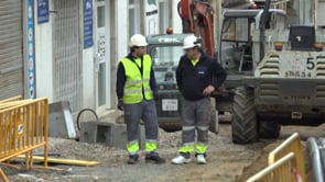 Seguiment de les obres del Carrer Enric Serra