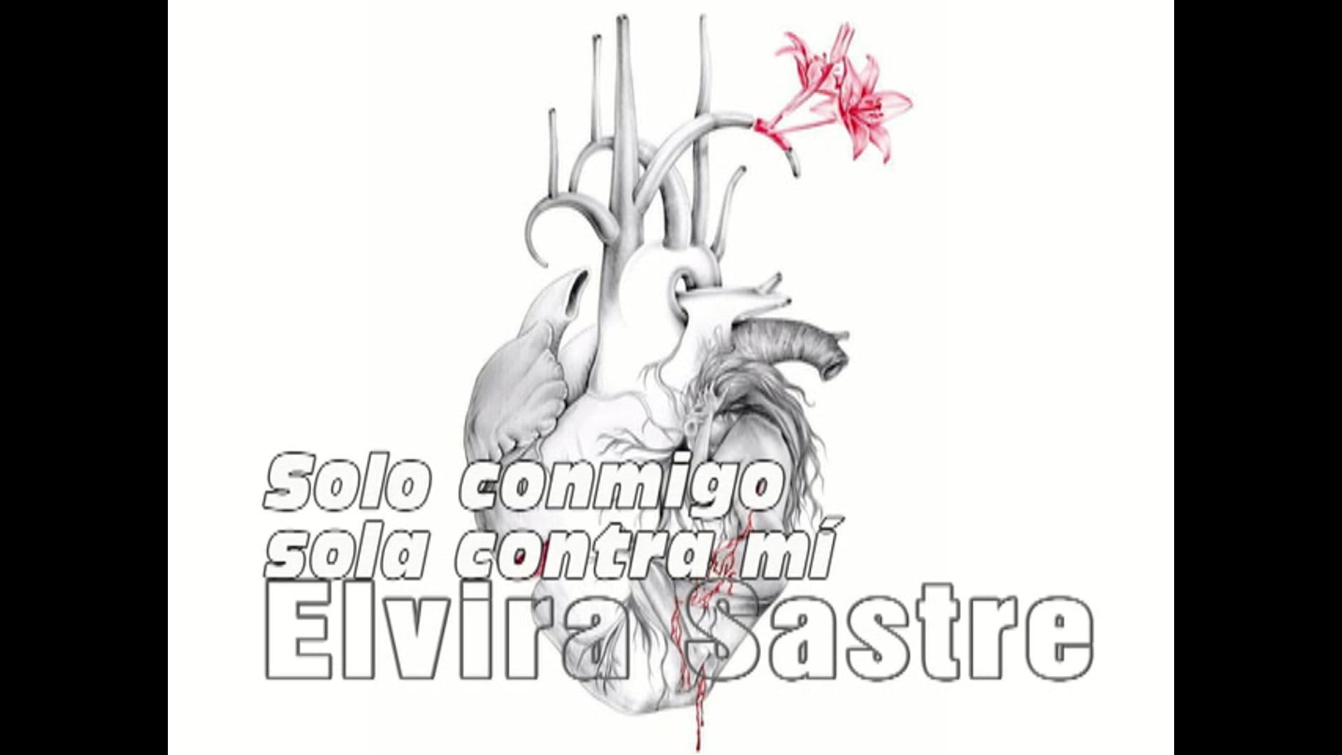 Solo conmigo pero sola contra mí, de Elvira Sastre