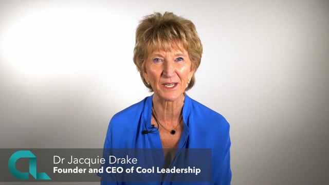 Cool Leadership - Dr Jackie Drake