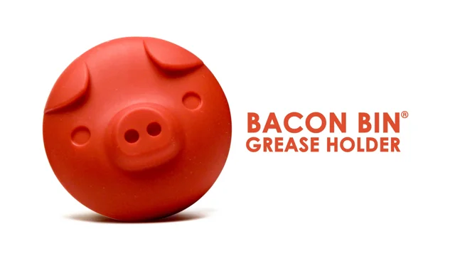 Talisman Designs  Bacon Bin Silicone Grease Container 