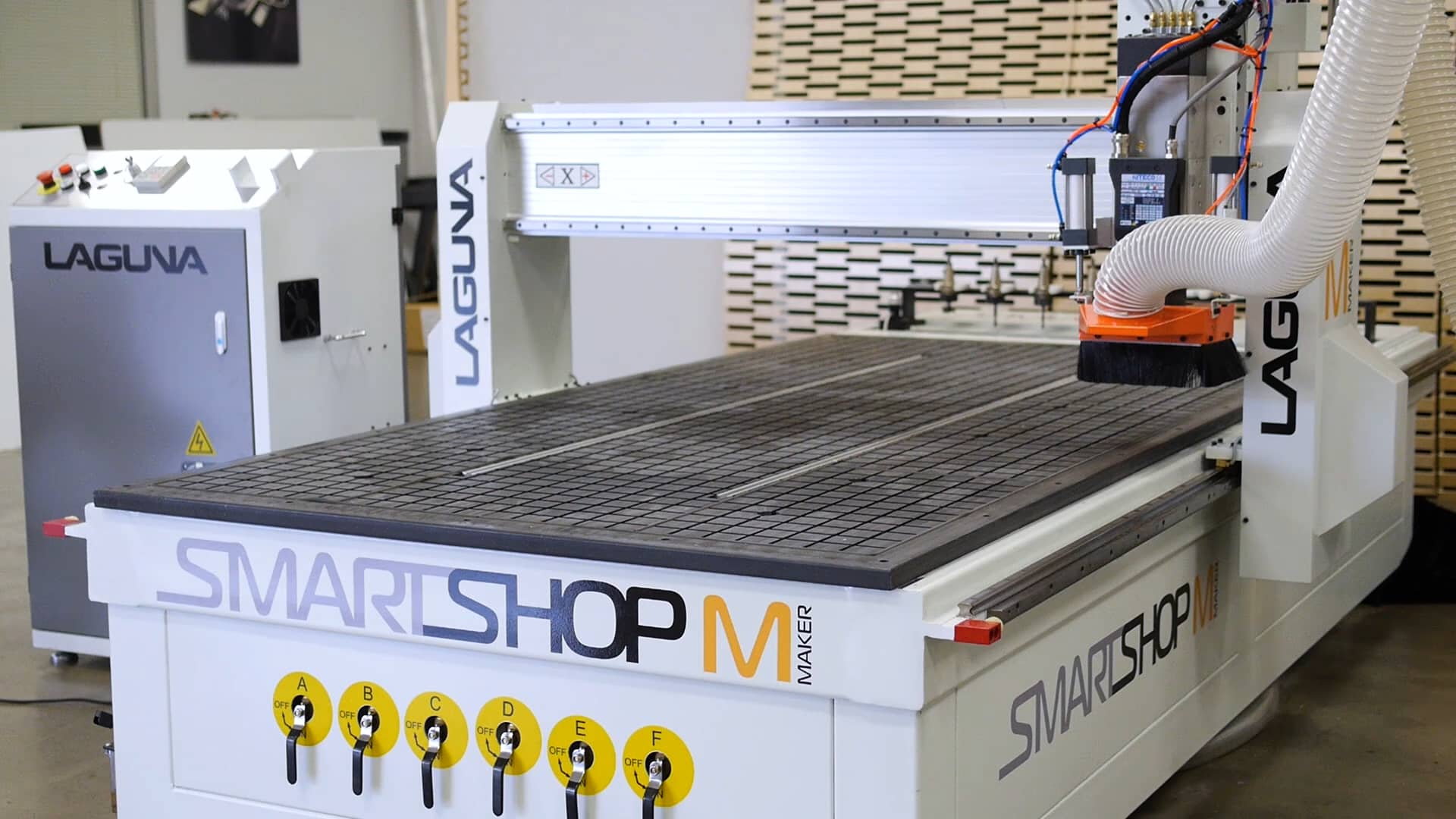 Laguna Tools Introduces the SmartShop M CNC Router on Vimeo