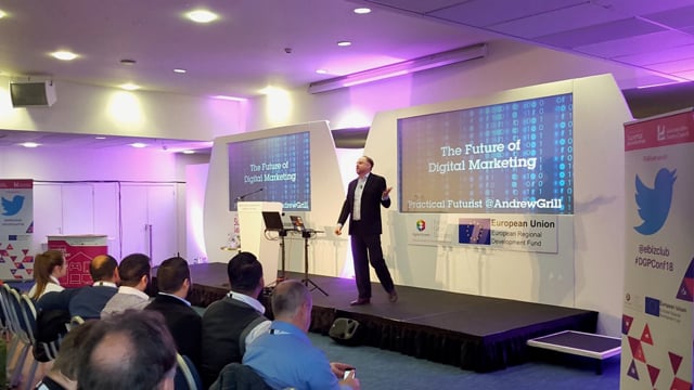 Actionable Futurist Andrew Grill @ Superfast Leicestershire Digital Growth Conference