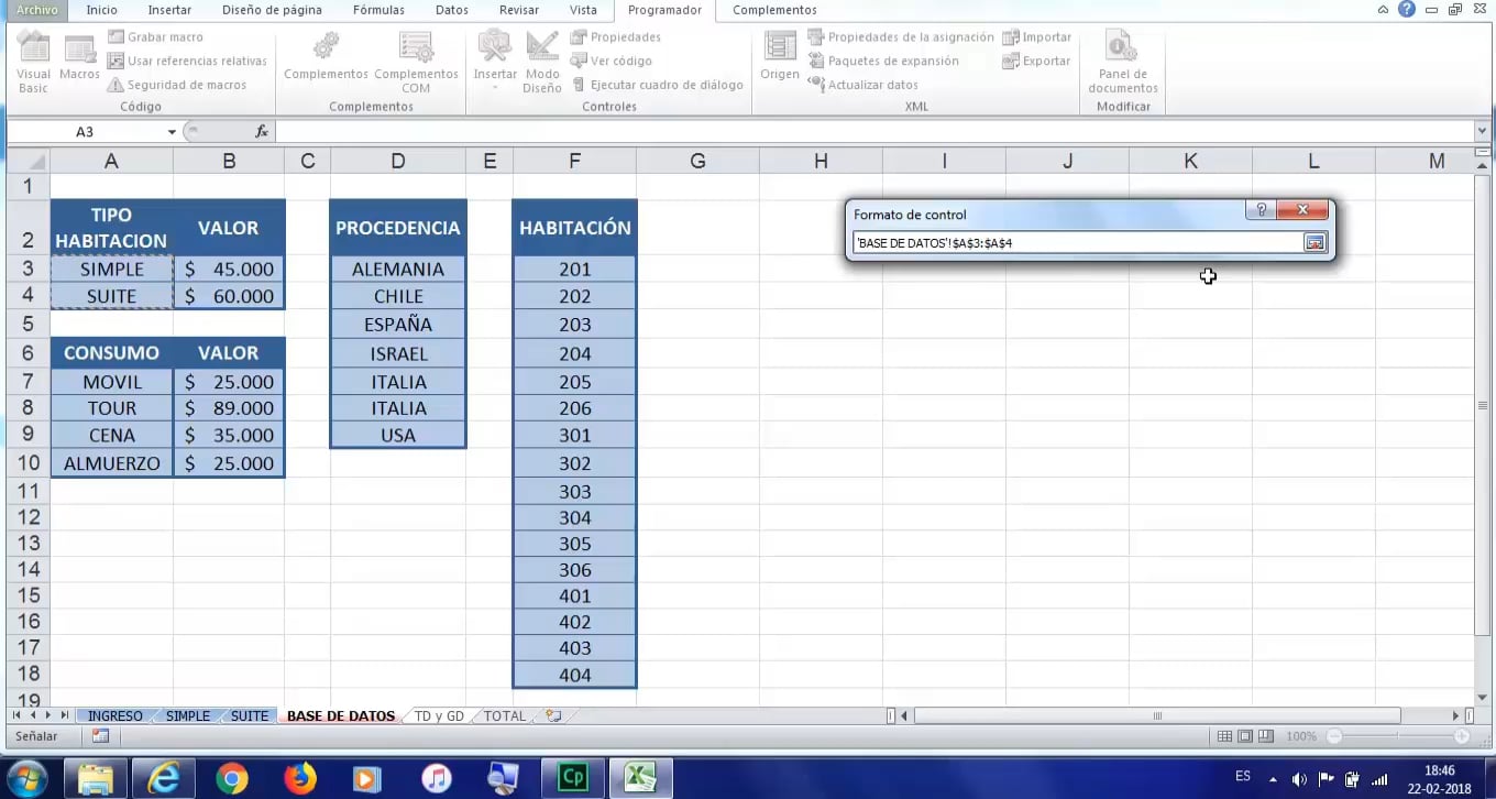 "Macro cambia varias veces, tablas dinámicas" on Vimeo