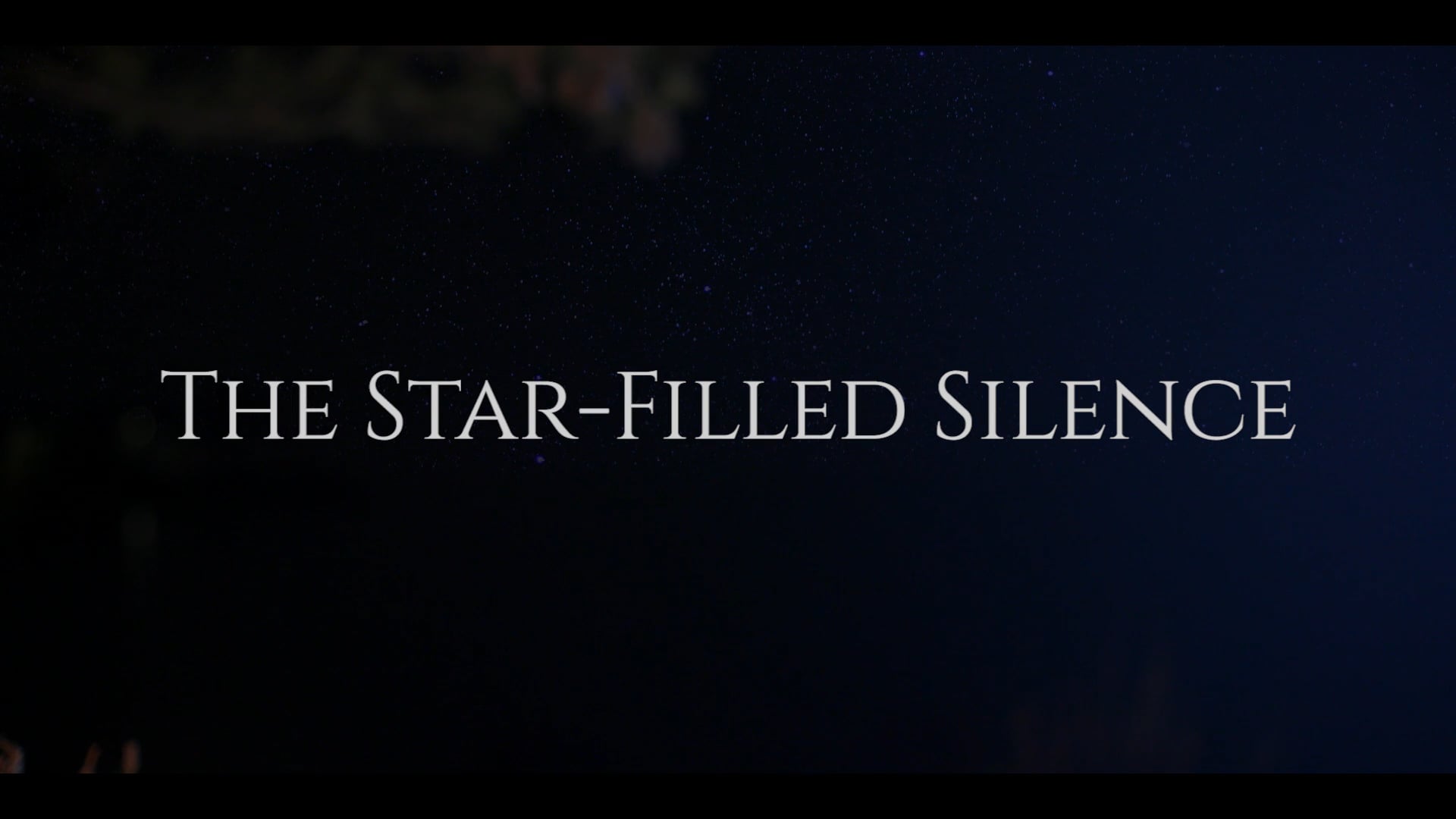 The Star-Filled Silence