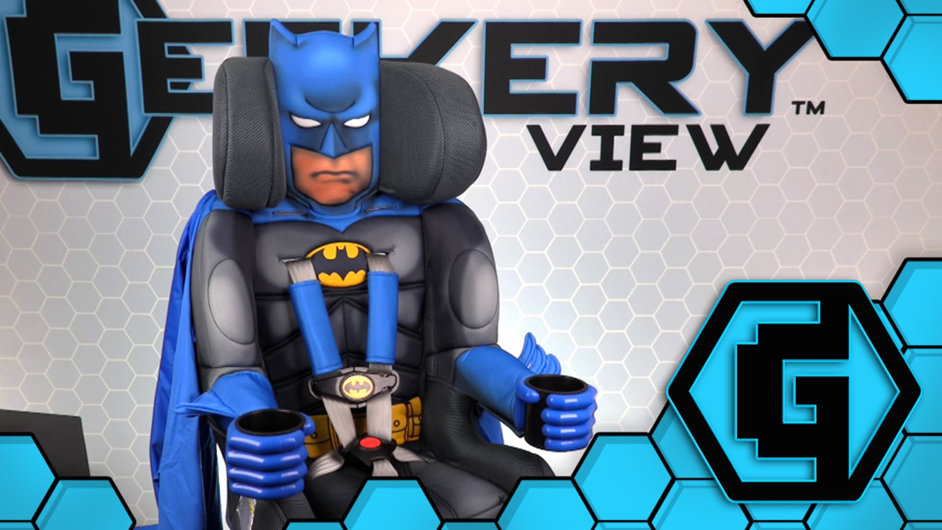 The Geekery View - Batman Car Seat