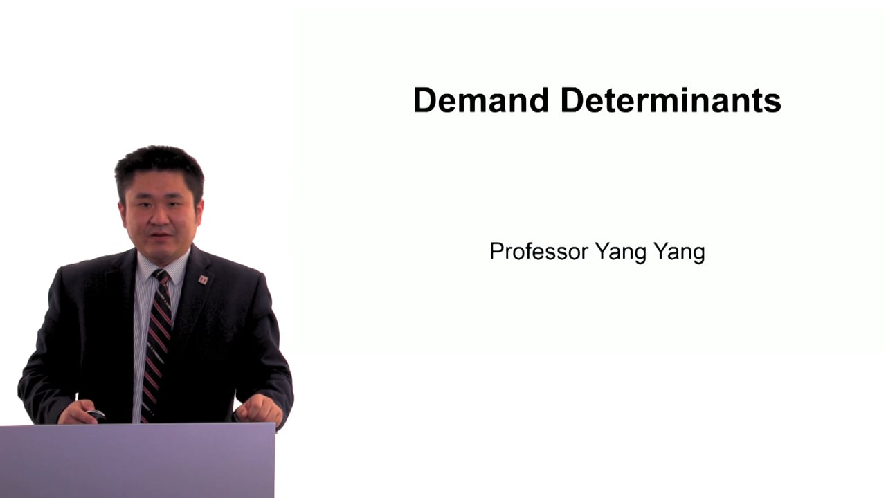 Login to view Demand Determinants