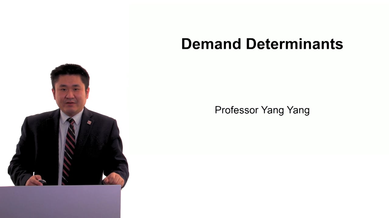 Demand Determinants