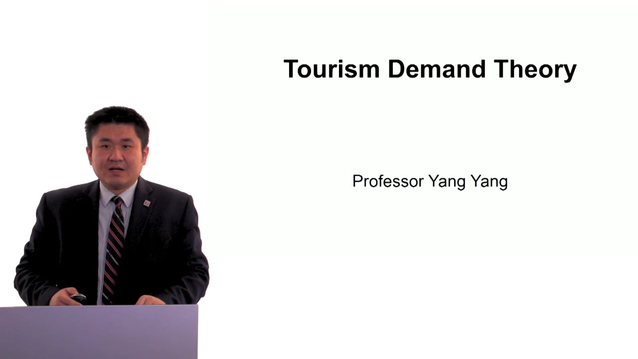 Login to view Tourism Demand Theory