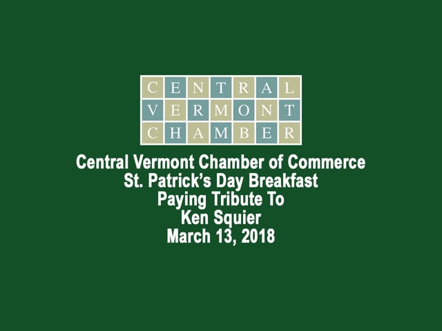 Central Vermont Chamber of Commerce St. Patrick’s Day Breakfast 2018