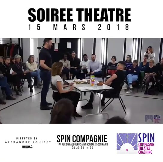 Soirée théâtre Spin Compagnie