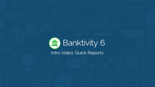 Banktivity 6: Quick Reports Screencast Software Tutorial...