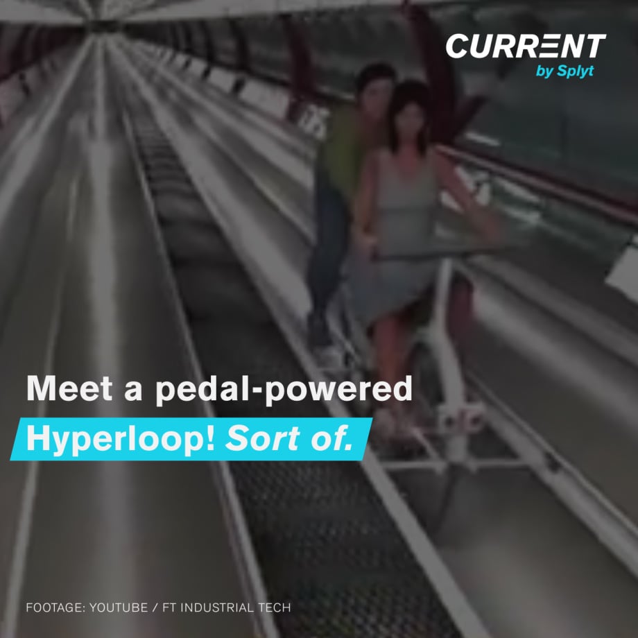 Current: Meet a pedal-powered Hyperloop! on Vimeo