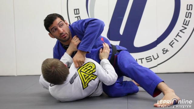 Reverse De La Riva Guard Escape and Pass to Side Control