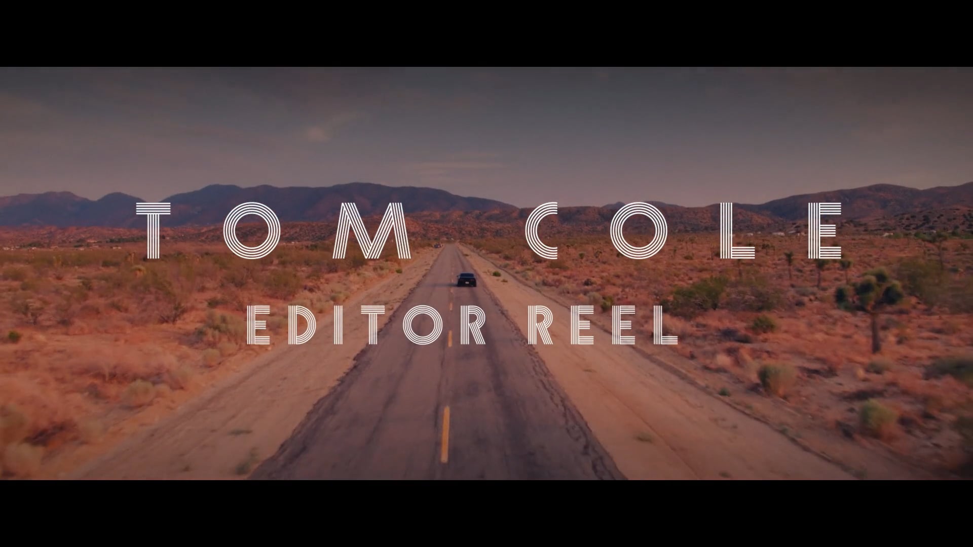Tom Cole / Editor / Showreel / 2018