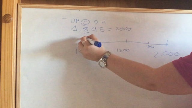 Redondeo a las milésimas