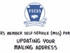 PSERS MSS Portal: Updating Your Mailing Address