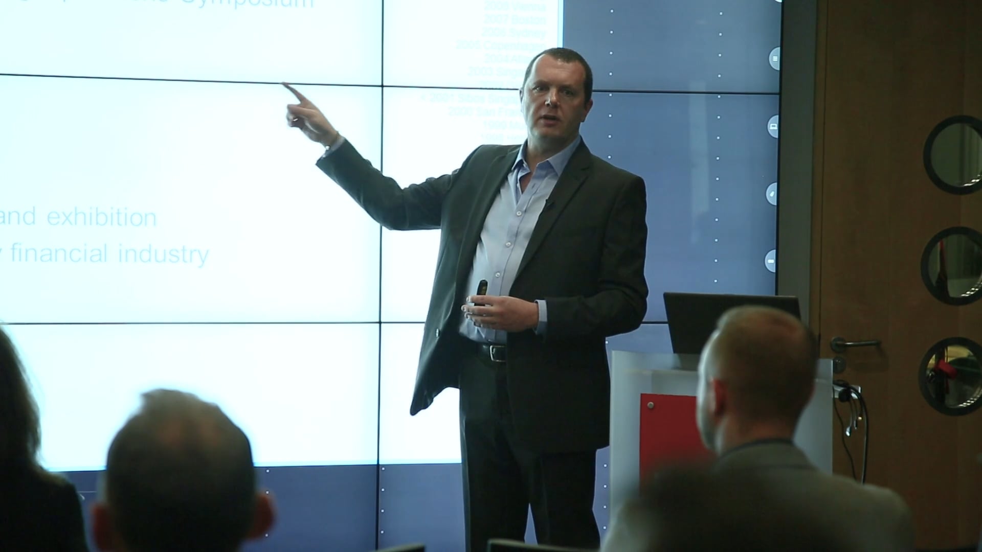 Grass Roots Solution Sessions Data Driven Event Strategies With Sven Bossu Of Sibos On Vimeo 3833