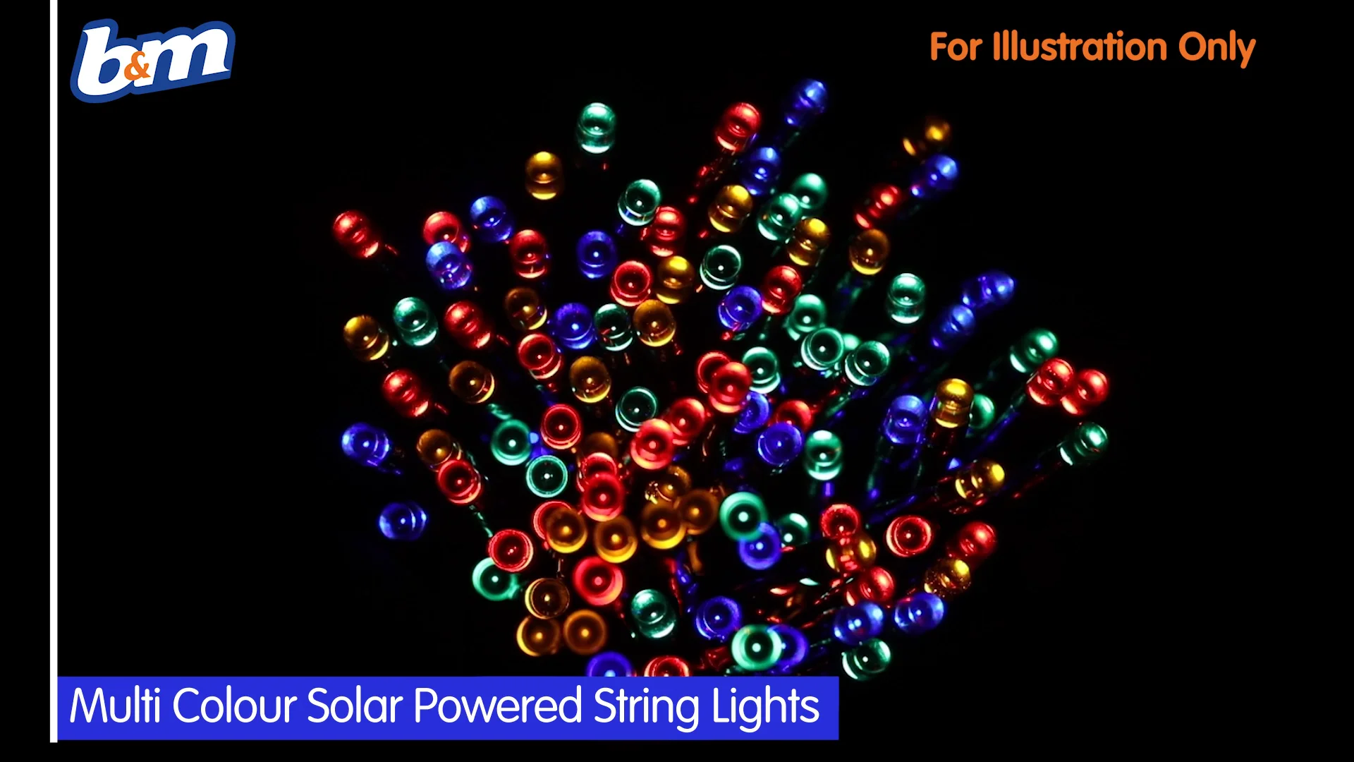 Bm solar deals string lights