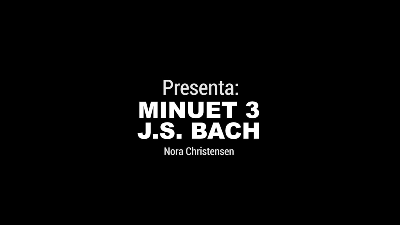 Minuet - Escuela de Música San José