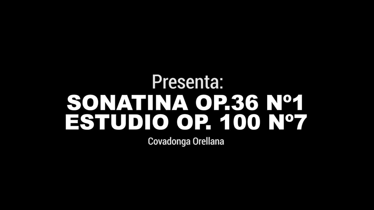 Sonatina OP. 36 Nº1 II Movimiento - Escuela de Música San José